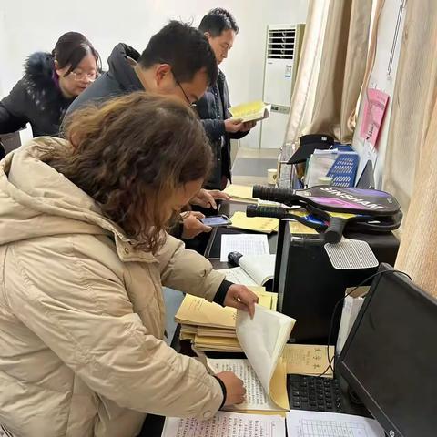 夯实常规抓细节 深入检查提质量 ——冀屯镇南坦小学开展学期末教学常规检查工作