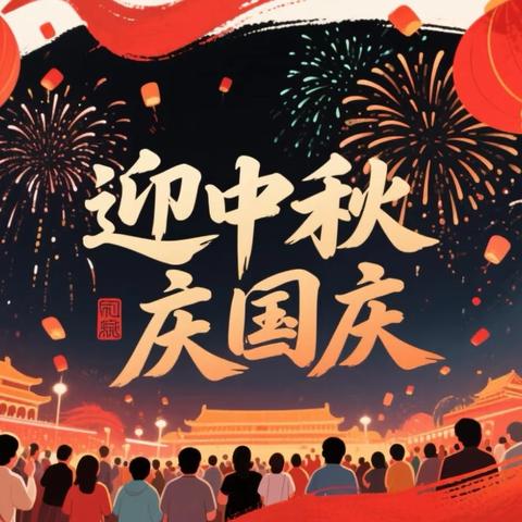 月圆映中秋，童心庆国庆———冷水铺中心幼儿园2025年国庆、中秋节放假通知及温馨提醒