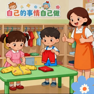 生活小能手，自理我最棒——山心镇中心幼儿园2025年幼儿生活技能大比拼