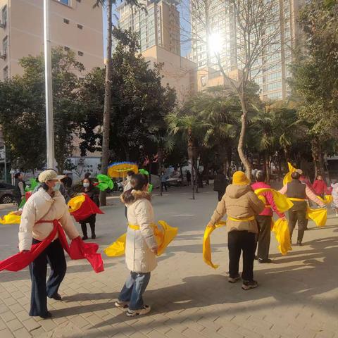 多彩庆元旦   秧歌迎新年