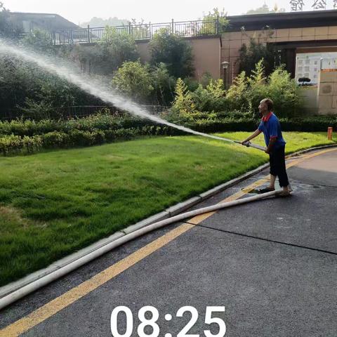 2025年7月17日宜宾市国际公馆小区日常维护工作