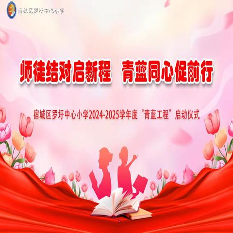 师徒结对启新程 青蓝同心促前行  ——宿城区罗圩中心小学2024-2025学年度“青蓝工程”启动仪式