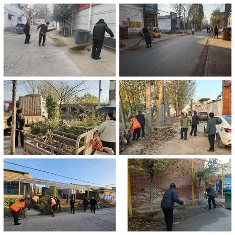柳园镇组织群众对自家房前屋后进行整治