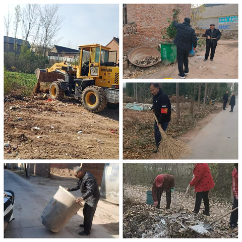 11月20日柳园镇人居环境整治工作纪实