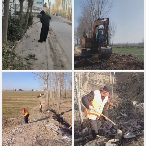 11月27日柳园镇人居环境整治工作纪实