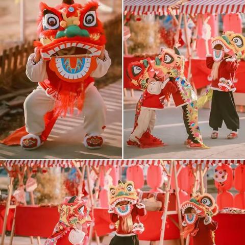 “庙”趣横生  喜迎龙年——阳光幼儿园元旦游园活动邀请函