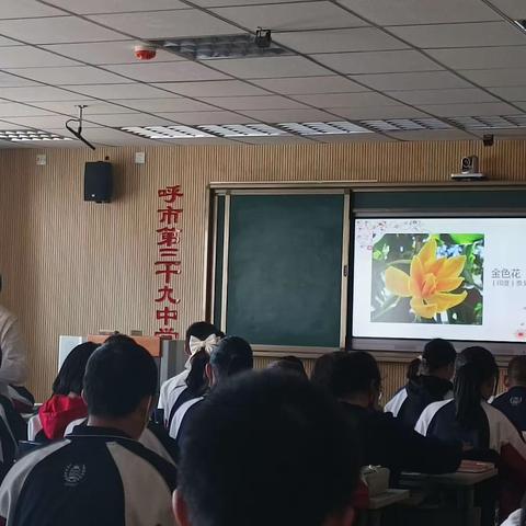 名师示范耀金秋，语文课堂绽光芒——呼市第三十九中学教育集团主校语文组名师示范课教研活动