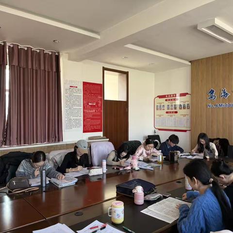 教有质，研为先——乌海市第六中学生物组教研活动 ‍