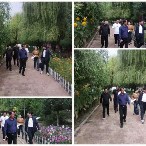 开学启新篇 检查促提升—六家子镇中心校迎教体局2023年秋季开学初专项检查