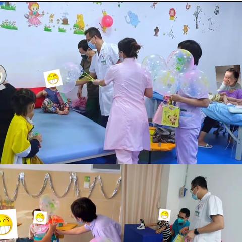 “与爱同行，无障碍成长”——海南西部中心医院康复医学科开展六一儿童节捐赠礼品活动