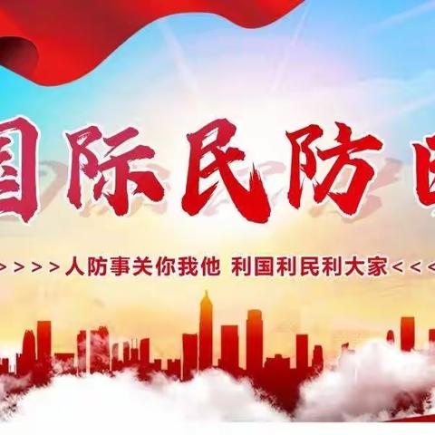 颍泉区田庄小学国际民防日系列活动