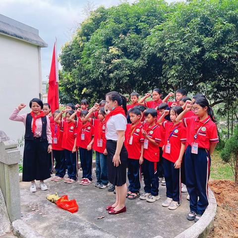 【清廉学校】清明祭英烈，哀思寄忠魂——民乐镇莲塘小学开展以清明节为主题的活动