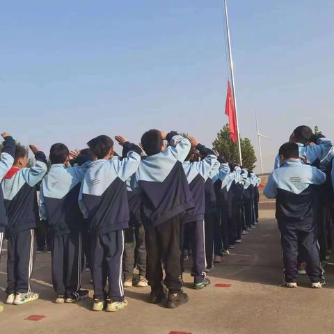 益民小学"读书使我快乐"主题升旗仪式