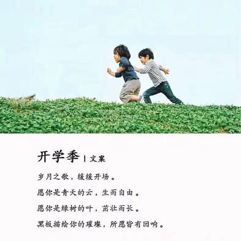 【岁有“新”芽，向“新”而行】——小召小学新学期开学记