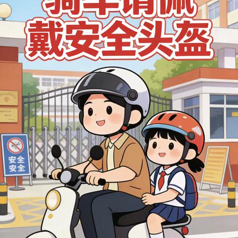 韩垓镇中心幼儿园 ‍致全体幼儿家长的倡议书 ——佩戴安全头盔，为爱守护平安