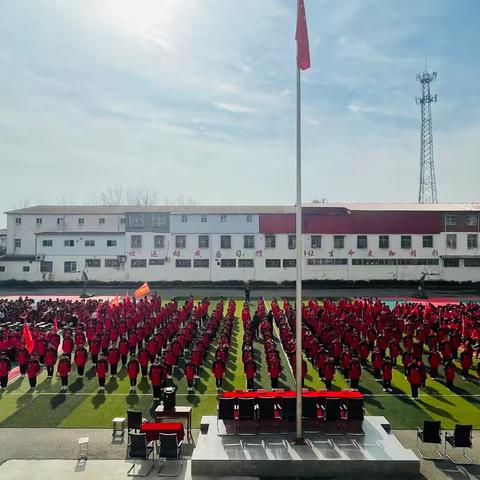 青春跃动梦飞扬 落实双减在操场 --寒冻镇中心学校第六届广播体操展演