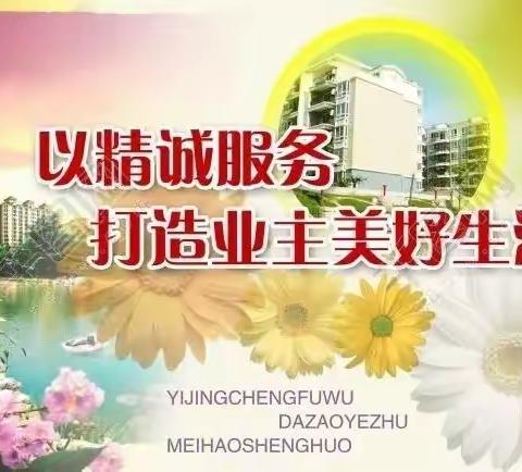 湖光里项目物业服务中心11月工作周报