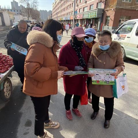 垃圾分类，冀刻行动——早市垃圾分类宣传
