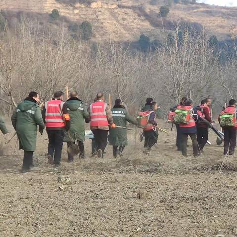 应急集结演练筑防线  防患未“燃”保安全 ——雷寺庄林场协同桑树坪镇开展防火应急演练
