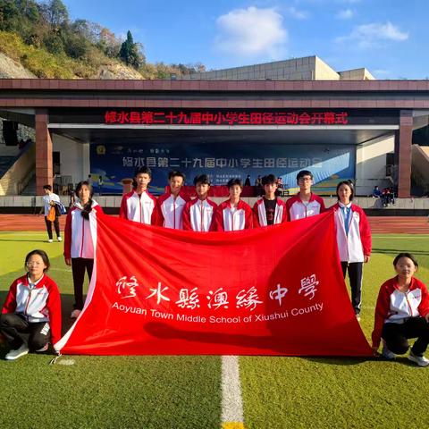 修水县澳缘中学在全县运动会中荣获初中组团体总分三等奖！