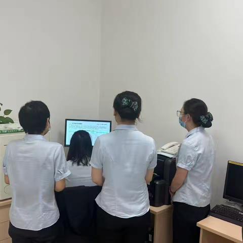 二中支行开展集约业务学习