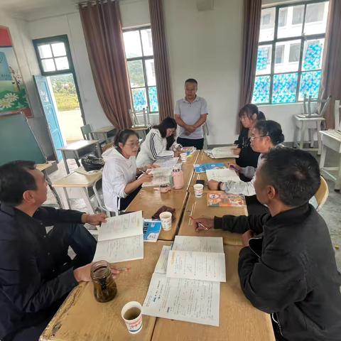 学思悟践凝共识     踔厉奋发开新局——涌宝学区集体备课活动