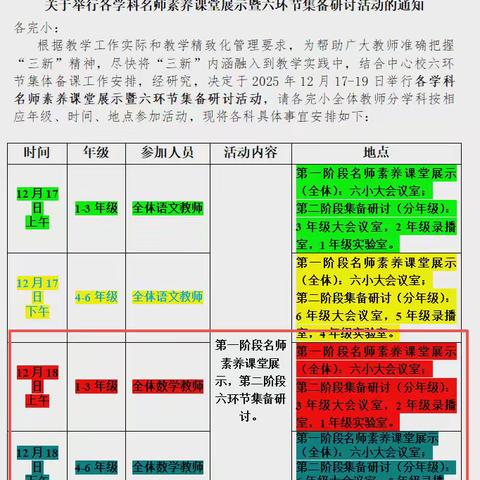 聚焦核心素养，优化数学课堂——平邑街道第一中心校数学名师素养课堂展示暨四年级六环节集备研讨活动