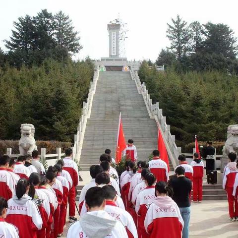 【高台子学校·爱国主义教育】 “缅怀革命先烈 传承红色基因” 清明祭扫烈士墓活动