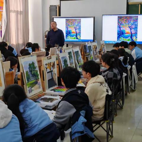 “艺”起向未来 | 年后色彩专项训练