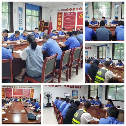 （庞光大队）城管高新支队九大队工作周报