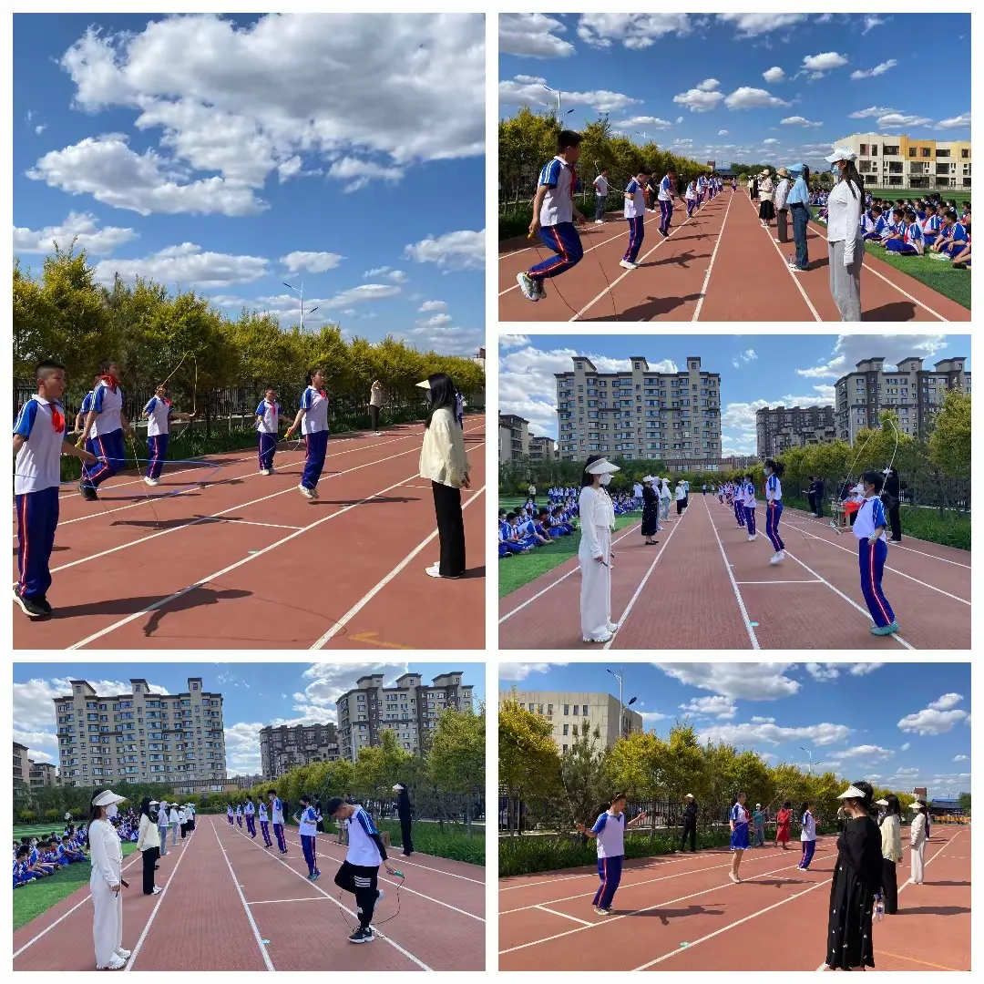 简篇-“跳”动活力,“绳”采飞扬
——德惠市第一小学跳绳比赛