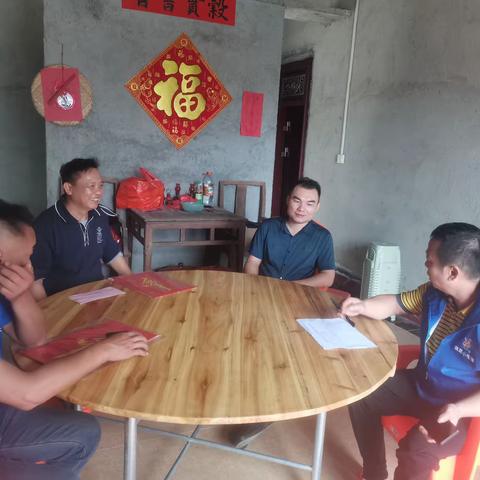 枫木镇退役军人服务站开展现役军人家属慰问活动