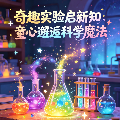 奇趣实验启新知 ﻿﻿﻿﻿童心邂逅科学魔法 ——留府乡庄头联小开展趣味科学实验活动简报