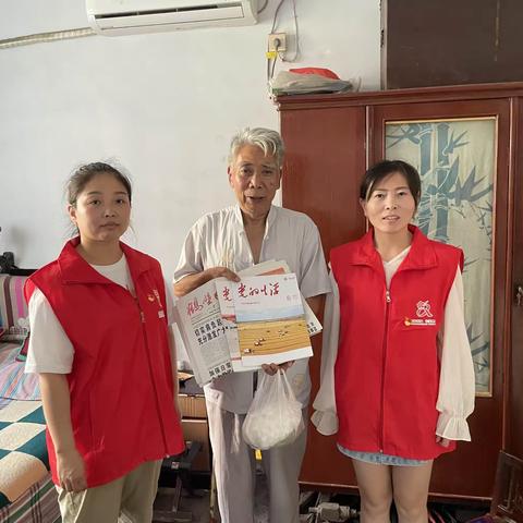 鹿楼街道矿务局电厂社区送学上门迎“七一”入户走访暖人心