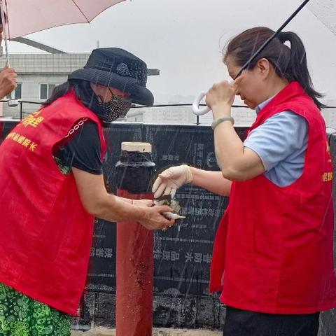 【“东”风化雨暖人心“关”爱邻里显真情】防汛不松懈    筑牢安全线--“碑邻里”东关社区世贸大厦小区邻里服务站开展“汛期安全隐患排查”工作