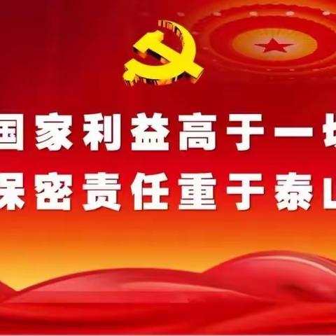 【“12•4”国家宪法日】大马村乡保密宣传
