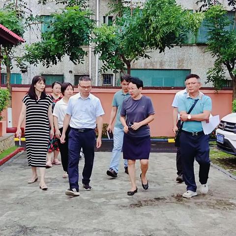 琼山区委常委、组织部长王运清一行深入府城街道红城湖国际广场小区调研基层治理示范点创建工作