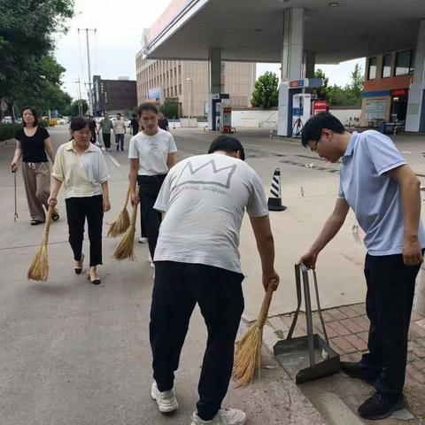 抚宁区常态化开展“周末卫生日”活动