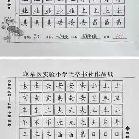 一心一意育桃李 一笔一划展风采--鹿泉区实验小学“兰亭书社”第三期集中培训