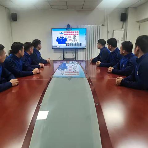 广德路小型站组织开展队伍作战训练安全教育会