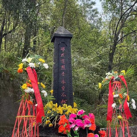 新邵县潭溪镇中心小学：缅怀革命先烈 传承红色基因
