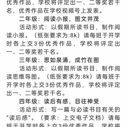 乐学成长，“暑”你精彩——新城小学暑假特色作业展示