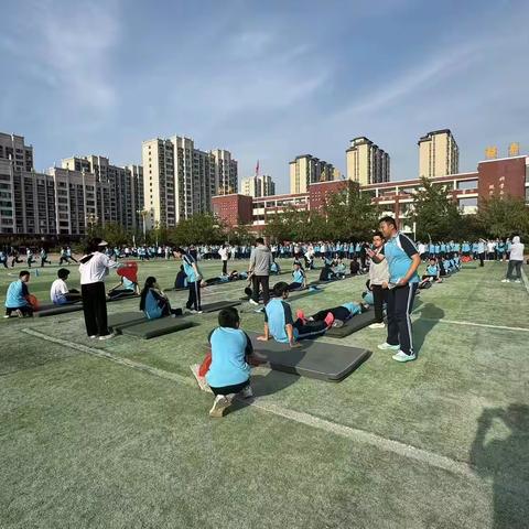 悦运动 享快乐--南乐县第二初级中学春季师生趣味运动会