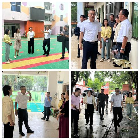 开学首日暖关怀，殷殷嘱托促前行——黄华星副县长深入七叉镇调研指导开学准备工作