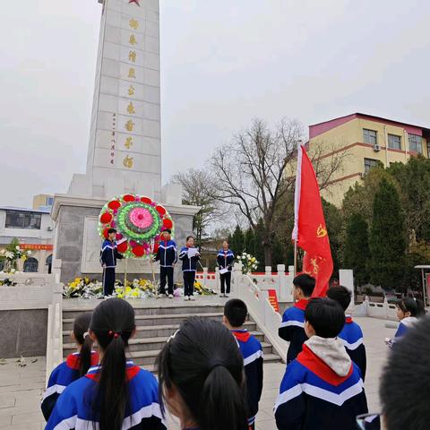 【四型机关（学校）建设】缅怀革命先烈，弘扬民族精神——高村中学清明扫墓活动