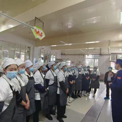 祁连县民族中学校堂 消防安全培训与演练纪实