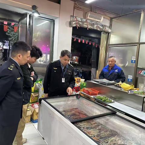 金溪县市监局开展夜市夜宵店肉制品专项检查