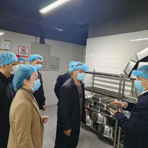 守护校园舌尖上的安全-市领导莅临金溪县第七学校开展食品安全督导