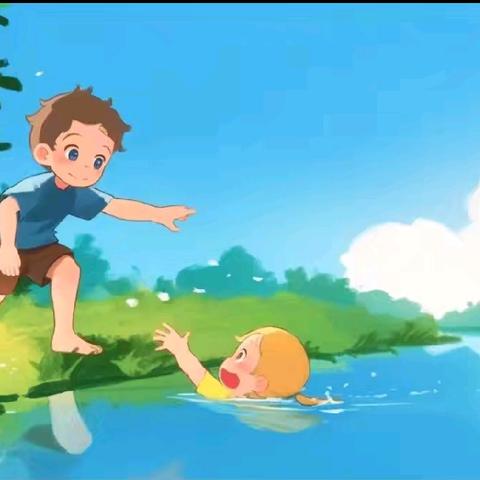 淋滩村童伴之家“预防溺水，安全童行”