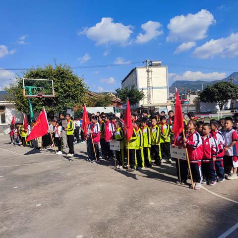 我运动，我快乐！                          ——后所小学2023年冬季运动会